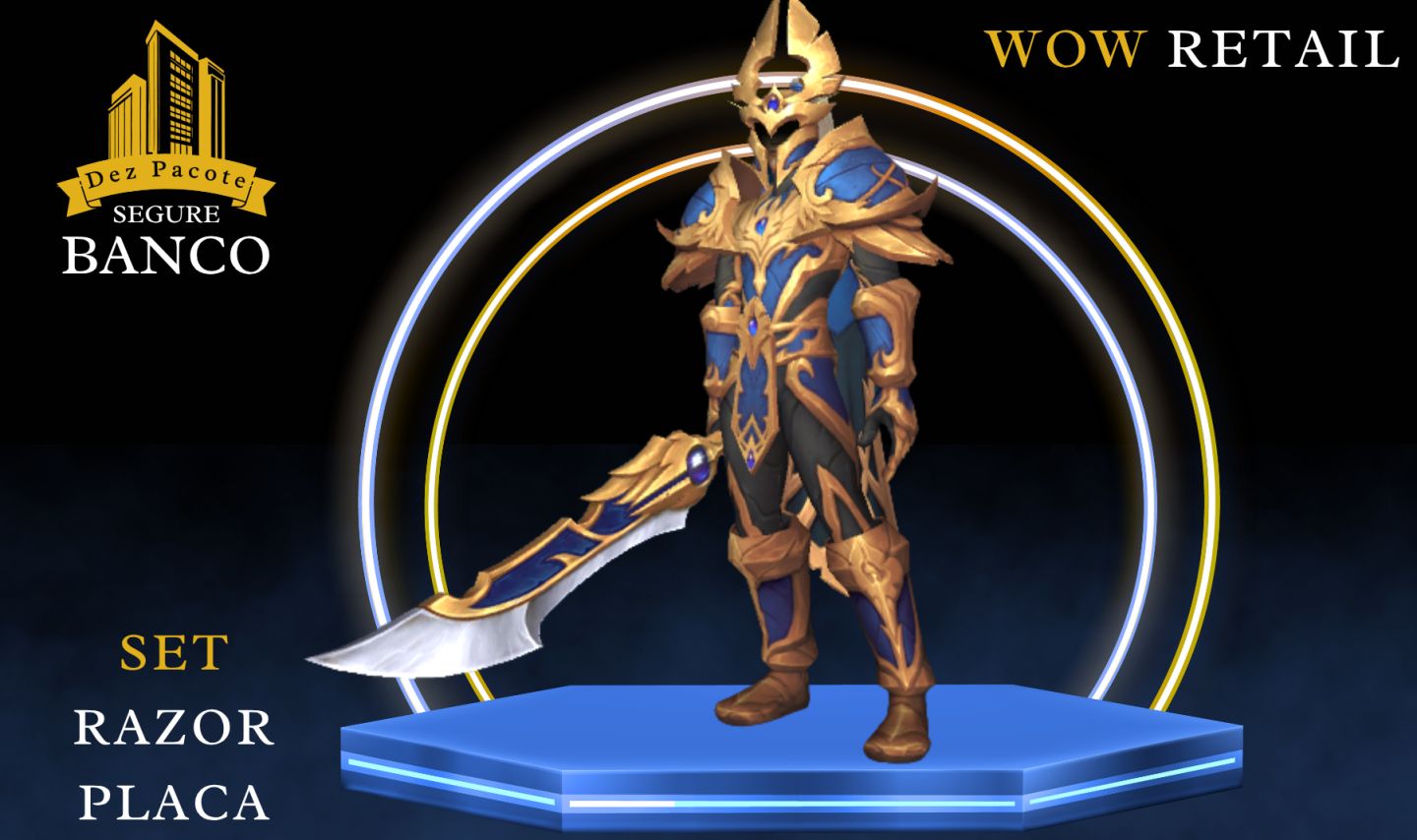 World of Warcraft - (Skins Transmogs) Armaduras - WoW RETAIL