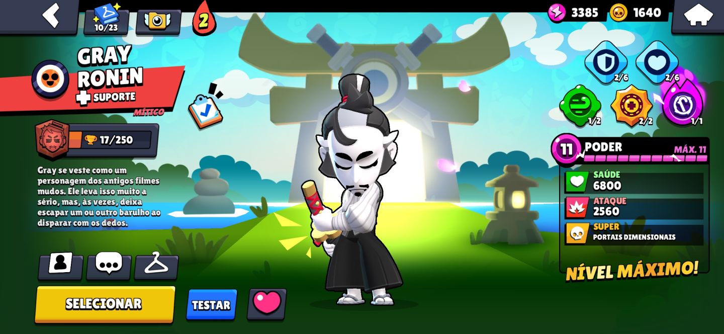 CONTA BRAWL STARS EXCLUSIVA COM SKINS MUITO DESEJADAS...
