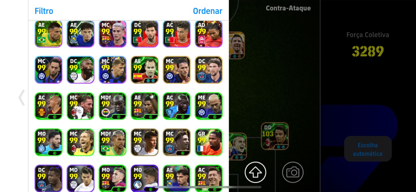 CONTA FULL! ROMÁRIO 106 + ZOLA BLITZ + MESSI 110 + VAN DER SAR + MBAPPE 106 E++!