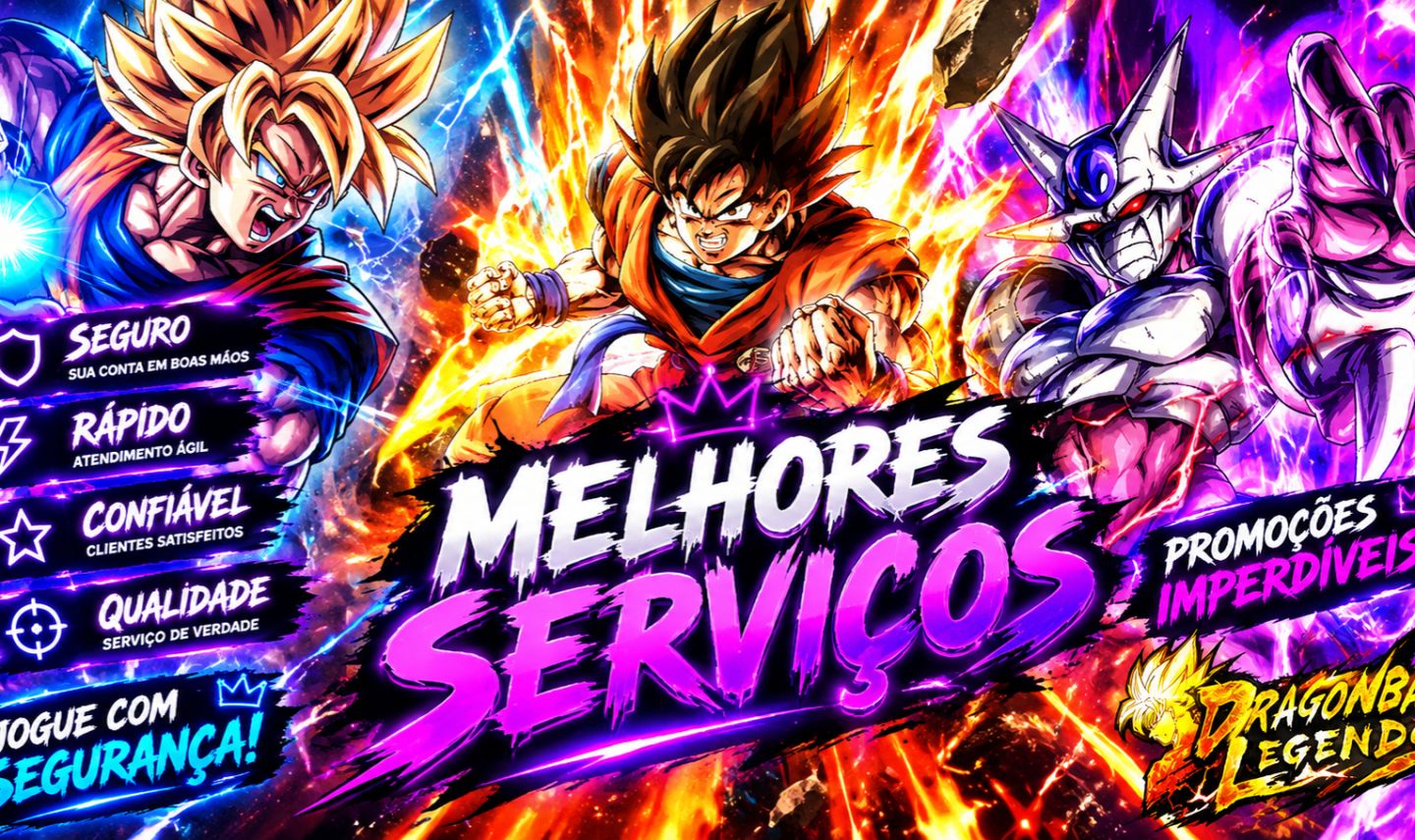 MELHORES SERVIÇOS DRAGON BALL LEGENDS/ EVENTOS/ SUBIR RANK/ CRISTAL/