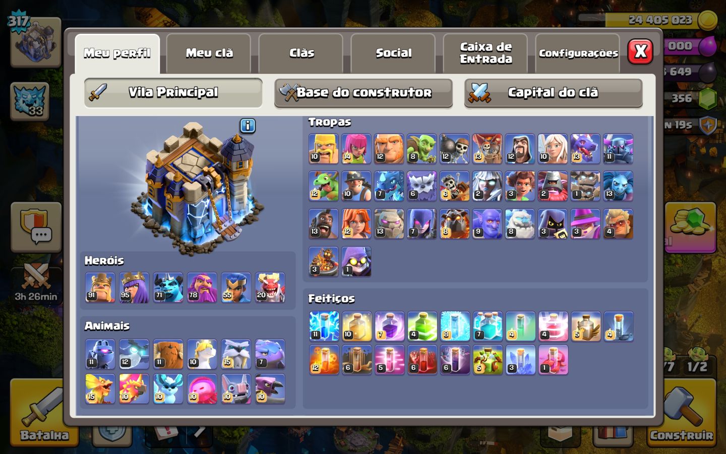 Cv18 Semi Full com vários equipamentos épicos!!!