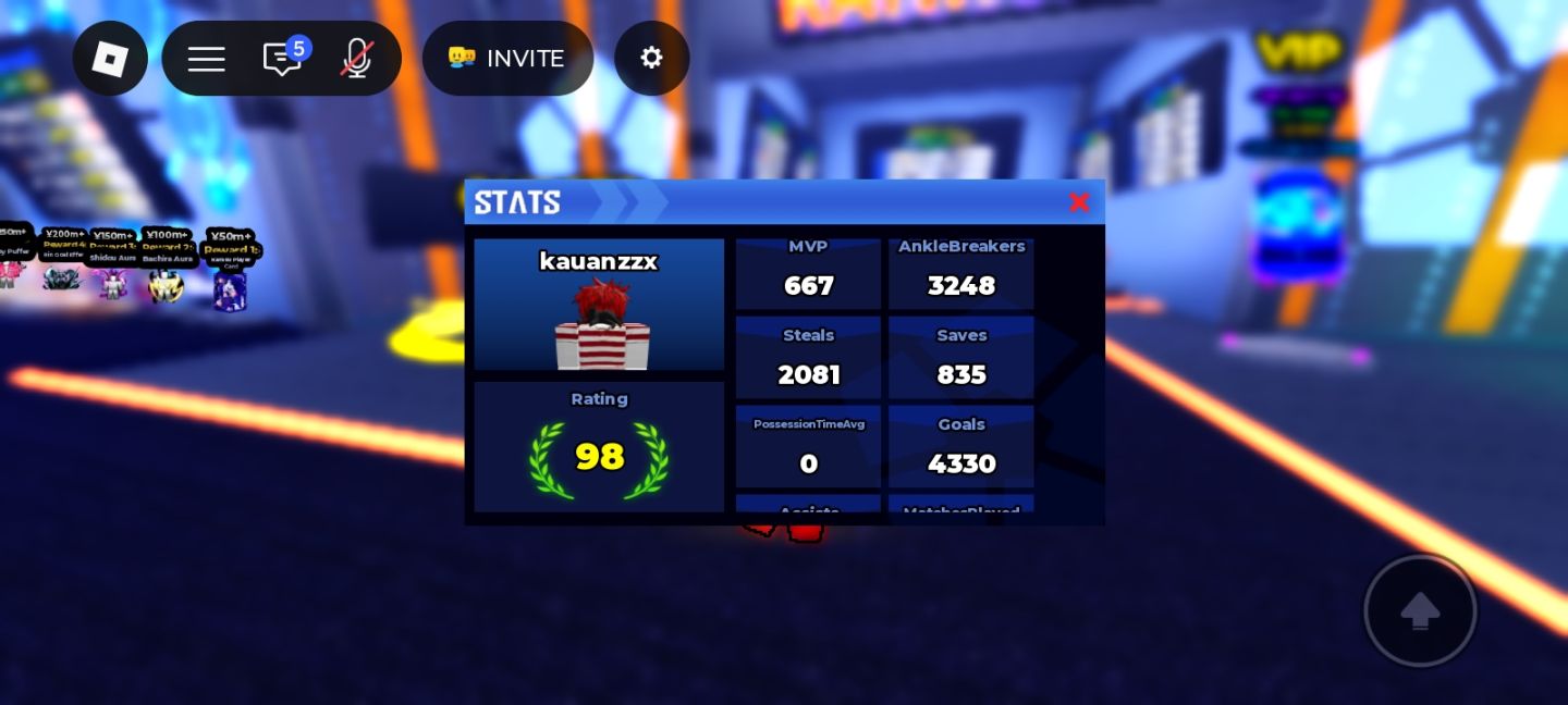 Conta boa de Blue lock rivals