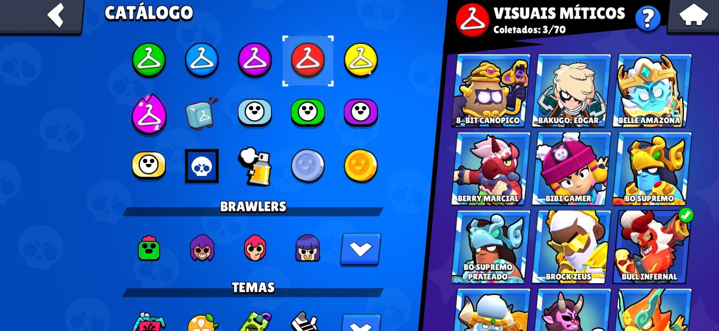 SUPERCELL ID: BRAWL STARS 30K (20 HIPER) + CLASH ROYALE 11.5K FULL CARTAS