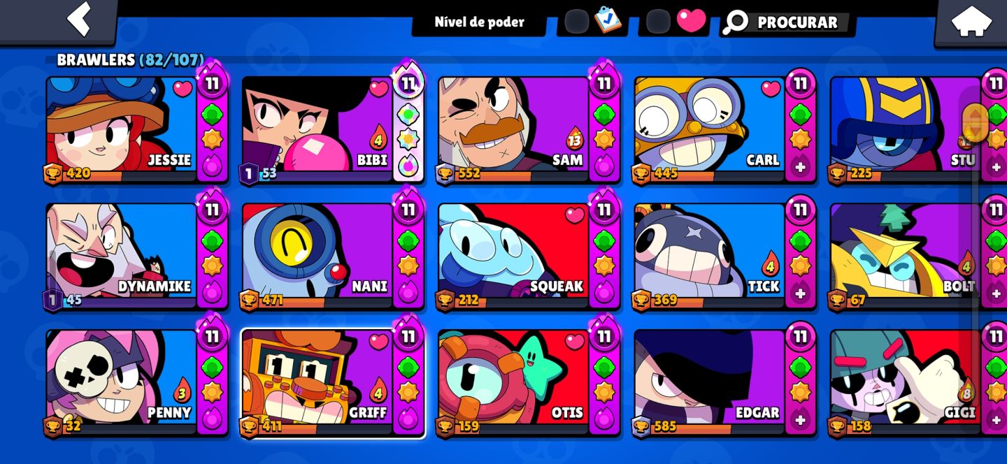 CONTA DE BRAWL STARS/CLASH ROYALE