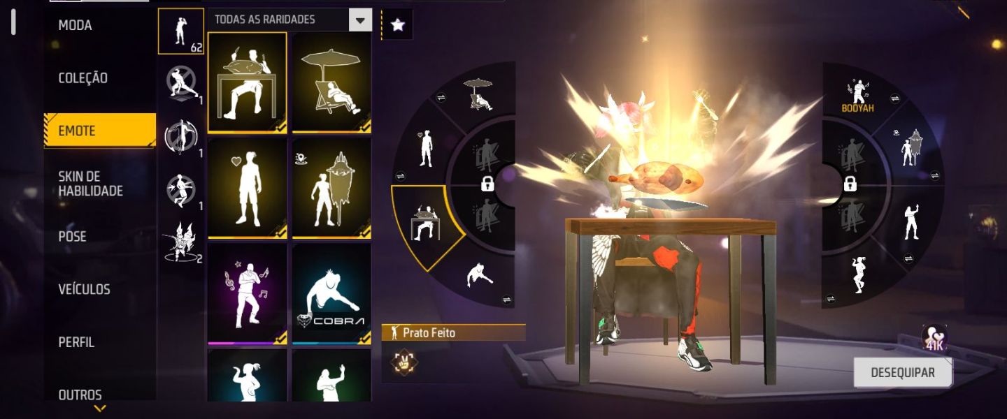 CONTA DE FREE FIRE GEMADA