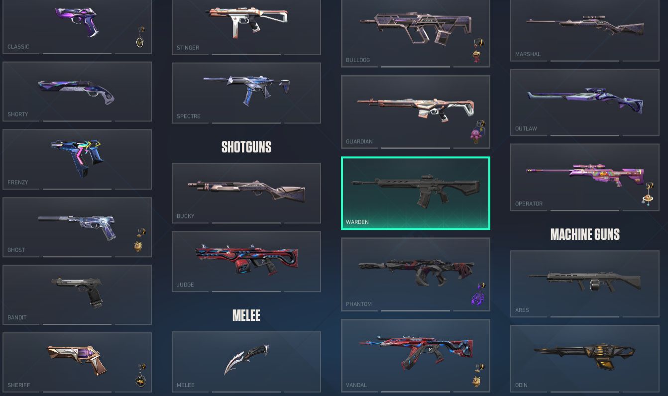 CONTA VALORANT 2 FACAS+1 PHANTOM+3 VANDAL+ELO ATUAL GOLD