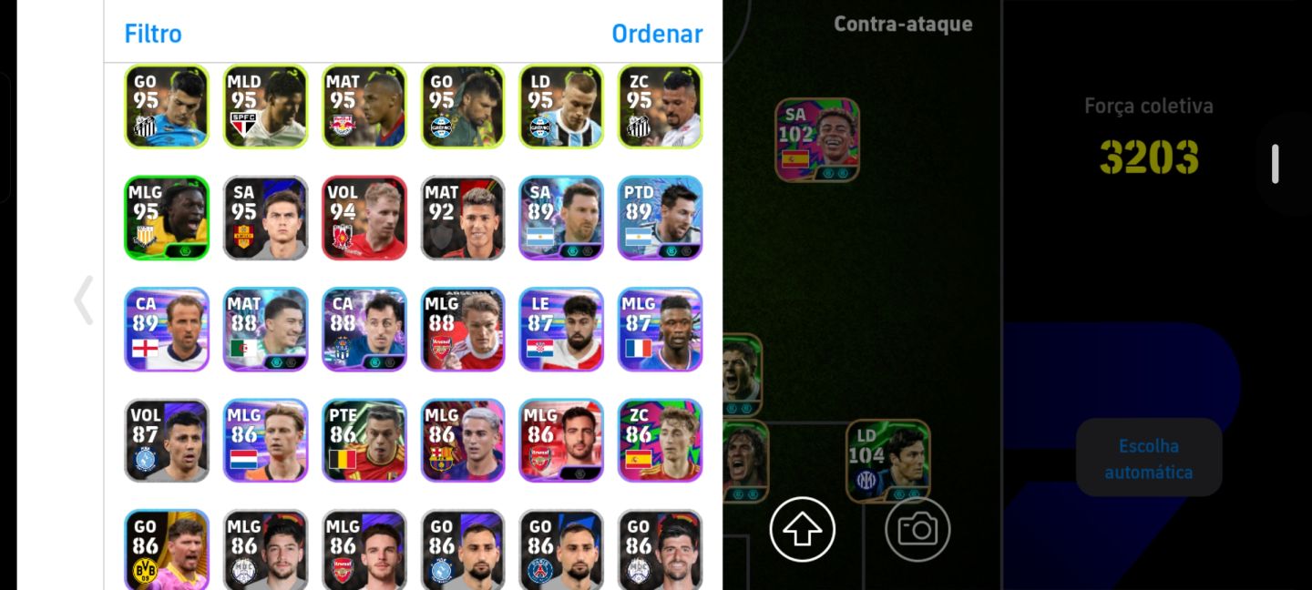 EFootball Mobile 3203 | Hazard Big Time 109 + Neymar 2014 Copa