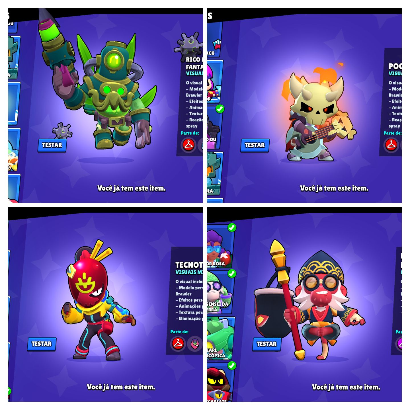 CONTA BRAW 67K | FAMA SOLAR 1 COM TODOS OS BRAWLERS NÍVEL 9 OU MAIS E SKINS OLD