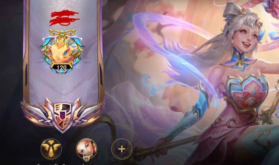 Conta wild rift feminina lvl 120