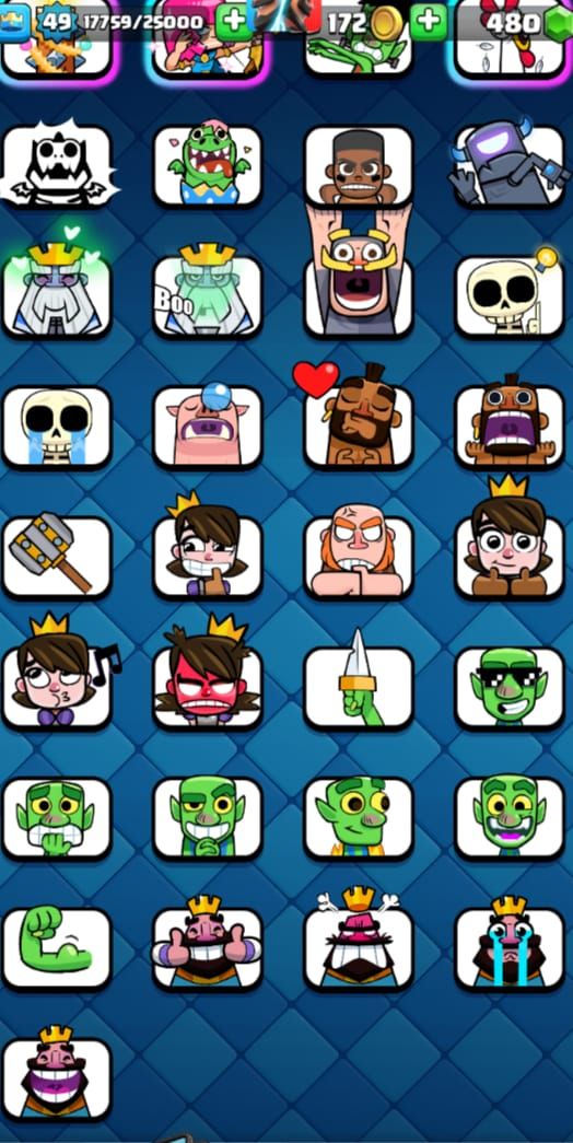CONTA CLASH ROYALE UPADISSIMA