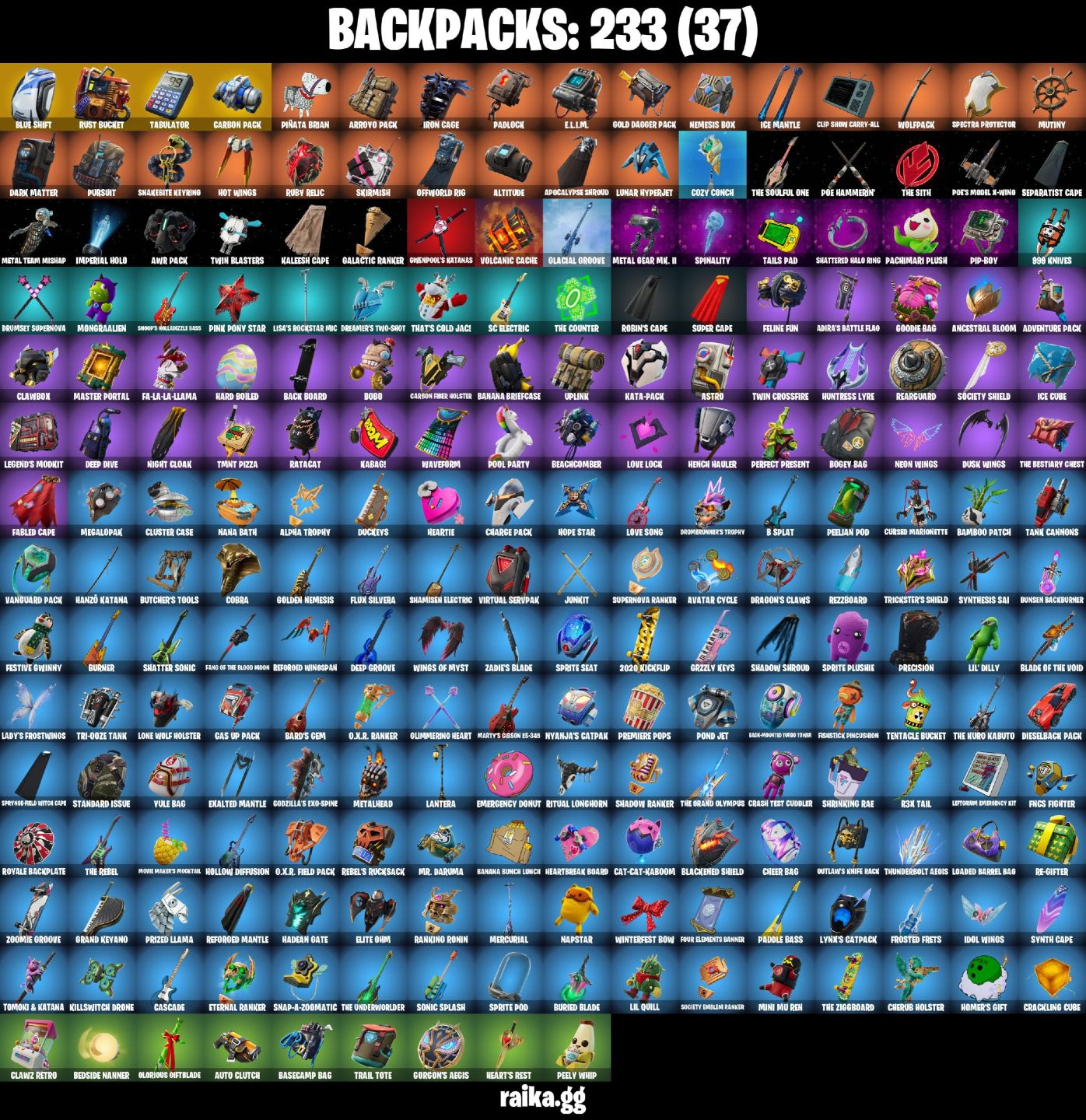 148 skins | OG STW | The Reaper Omega (stage 5) Gold Midas 450 VB