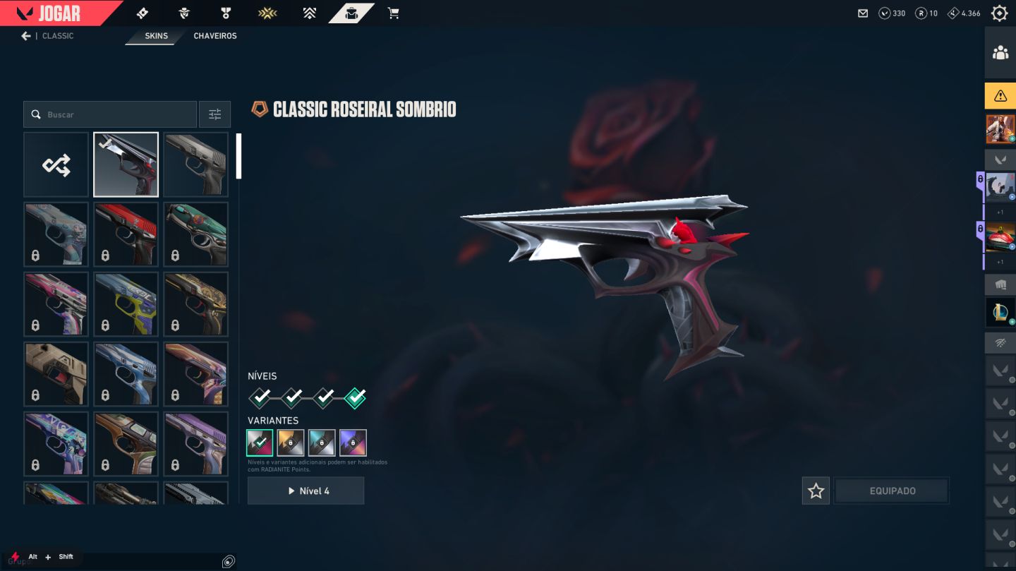 [PROMOÇÃO] Conta Valorant GOLD/PLATINA - Pacote da Rosa e Companhia.