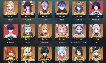 NA AR 60 - KINICH E BAIZHU C2, KAZUHA, WRIO, WANDERER E ZHONGLI C1 + STAR RAIL