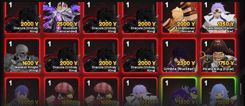 (PROMOÇÃO 24H! TUDO BARATO!!) Anime Adventures Unidades