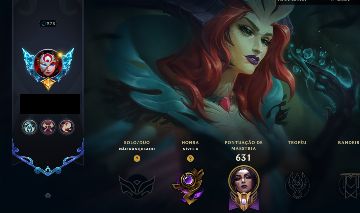 Conta de Lol com 241 skins full champ unranked