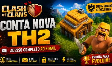 # Clash of Clans - Conta Nova #