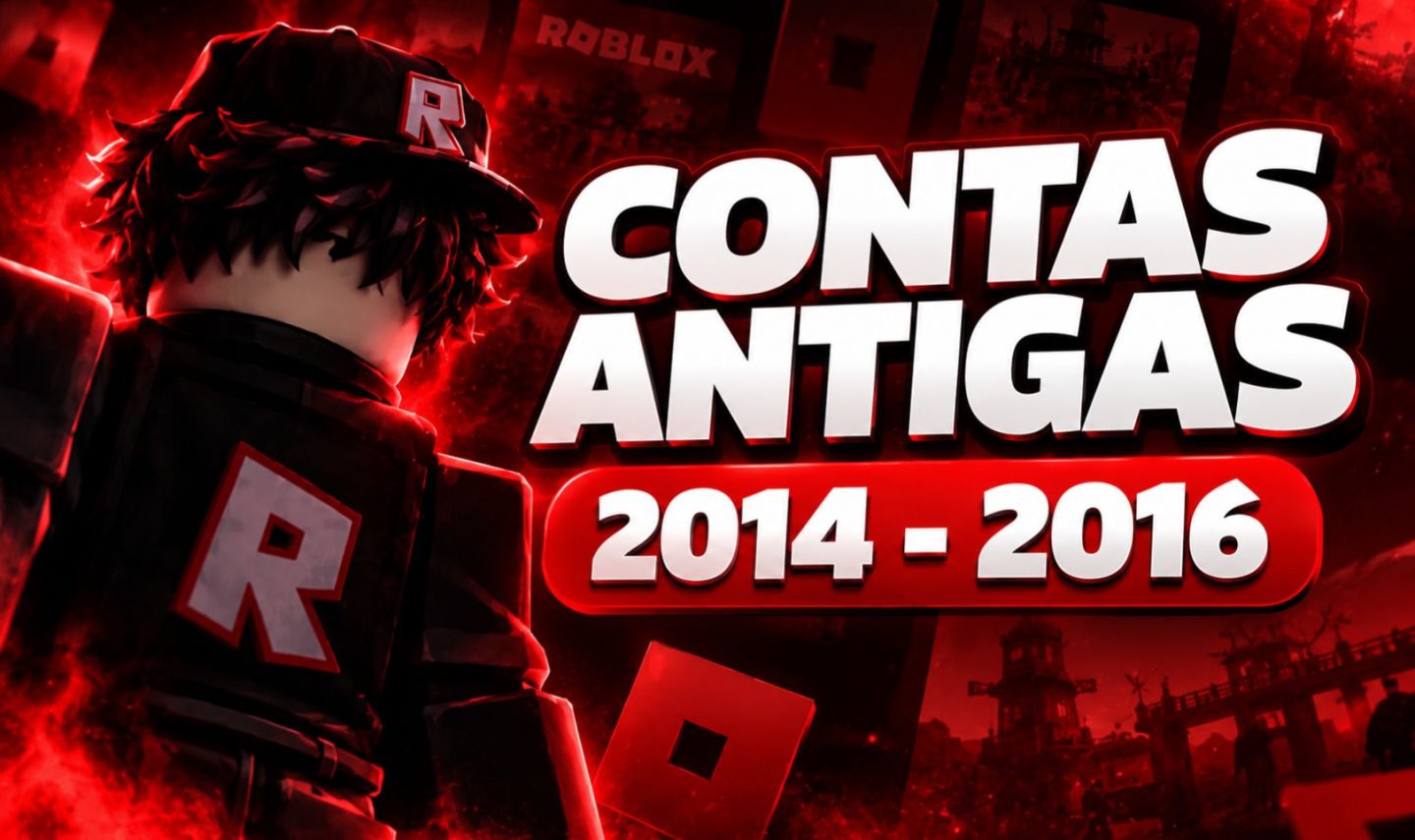 CONTAS ANTIGAS ROBLOX, 2014,2015