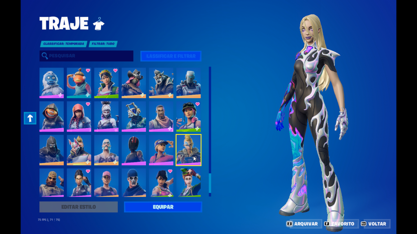 Conta de fortnite old + salve o mundo old + conta epic com 125 jogos