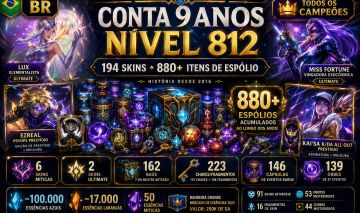 Conta LOTADA de Espólios Antigos para abrir!!!! 6 ANOS de inventário acumulado!!