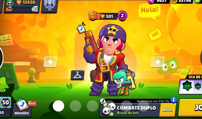 CONTA DE BRAWL RARA COM 14K DE TROFEUS , PASSES, SKINS ROBO E DE HIPER400 GEMAS