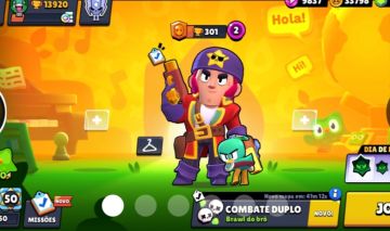 CONTA DE BRAWL RARA COM 14K DE TROFEUS , PASSES, SKINS ROBO E DE HIPER400 GEMAS