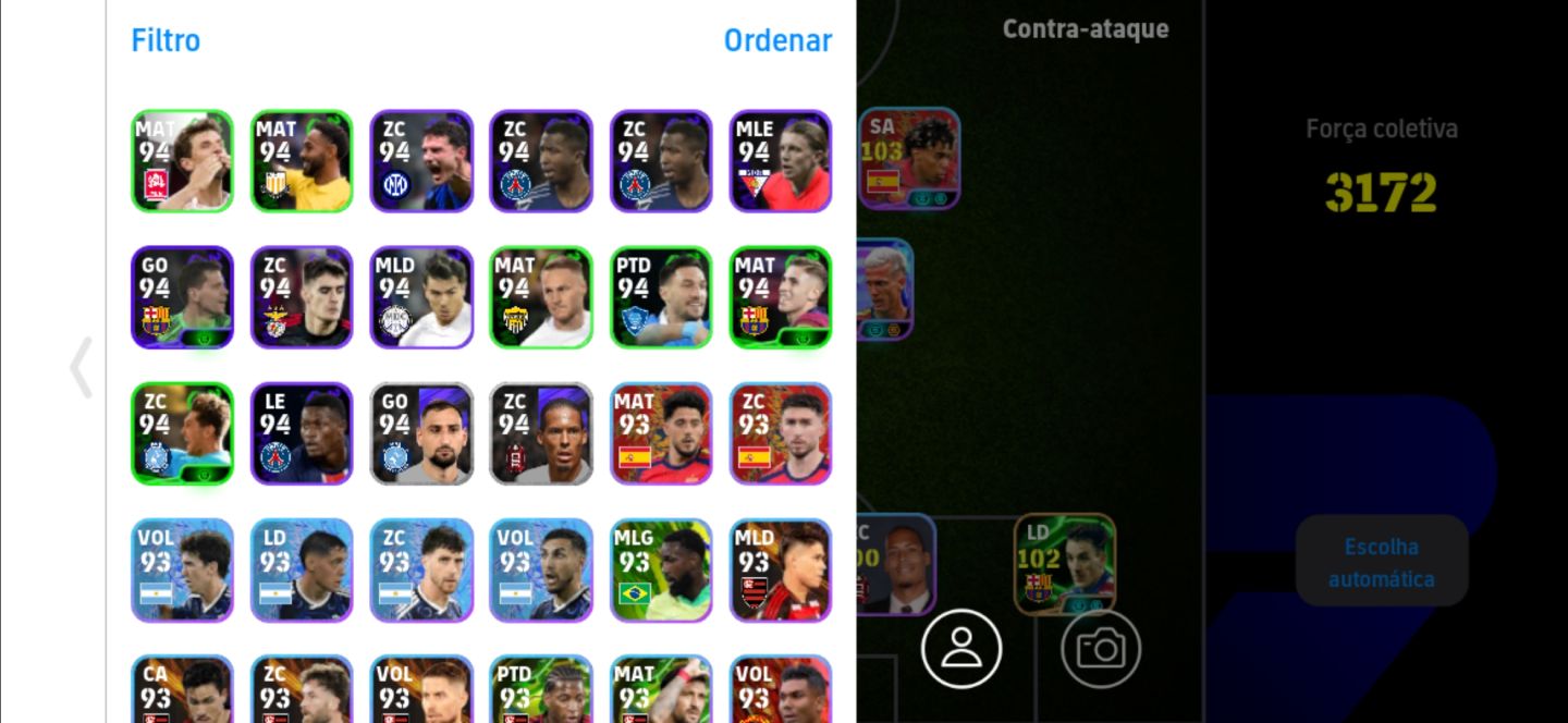 Conta Efootball mobile 1172