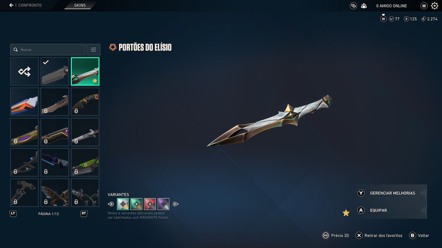 Conta valorant nivel 38 com skins de ghost vandal e phantom e um passe