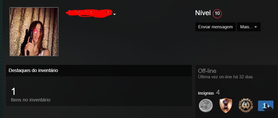 CONTA PRIME CS2 LEVEL 20 GC, LEVEL 10 FACEIT, SEM RANK ESPECIAL, LVL 10 STEAM
