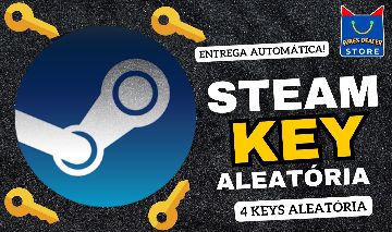 4 KEYS ALEATÓRIAS STEAM!
