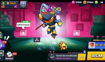 Brawl Stars | Conta com Skin Edgar Noturno