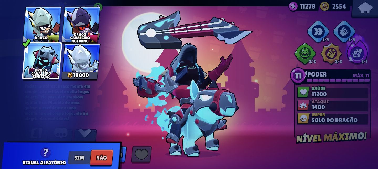 CONTA BRAWL STARS 15K - 64 BRAWLERS - 11 MÁXIMOS - GRUPO ALPHA SOLUTIONS