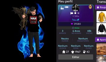 Conta Avankin Life muitos intens raros