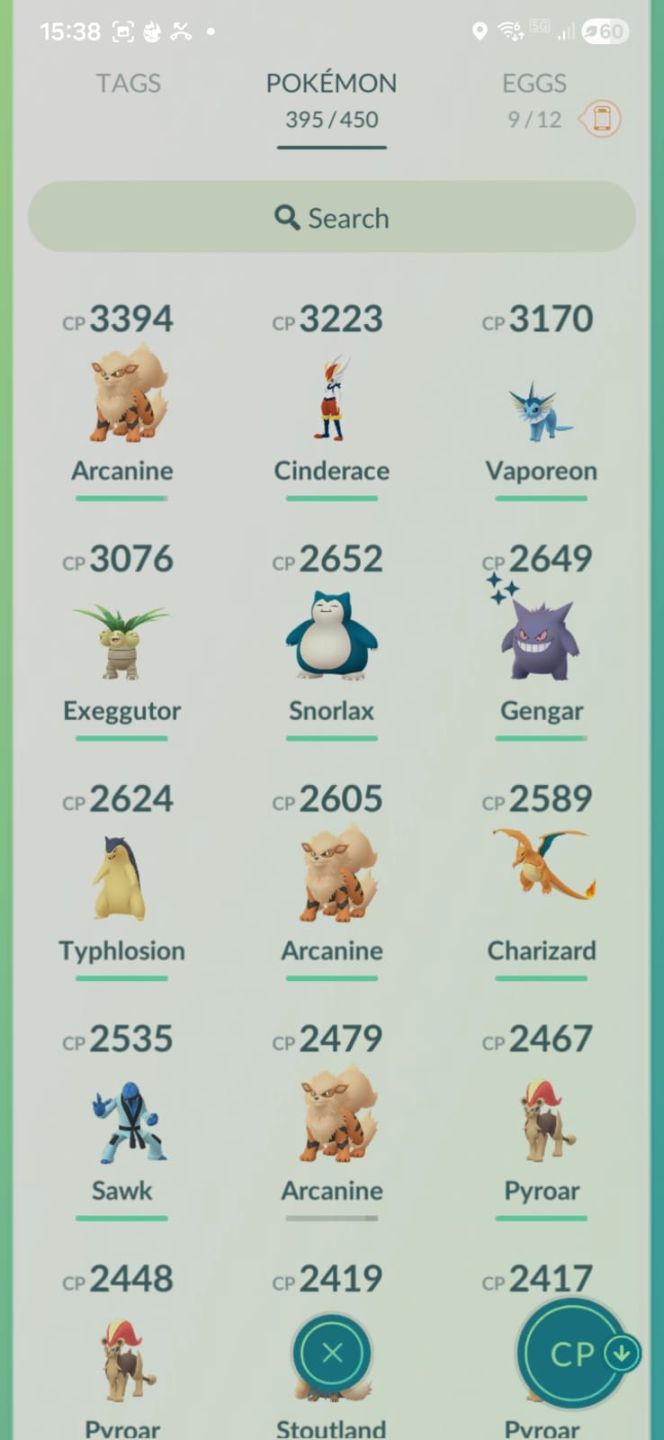 Conta Pokemon GO level 62 1.8M poeira estelar