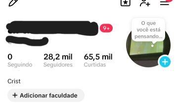 CONTA TIK TOK COM 28.OOO SEGUIDORES REAIS PRONTO PARA SEU USO (SUPORTE 24HORAS)