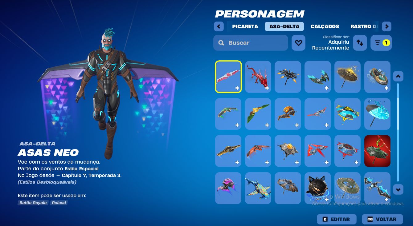 Fortnite Rarezas 01 Fortnite R$ 99,90 com 2.100 V-bucks + Skins Raras | GGMAX