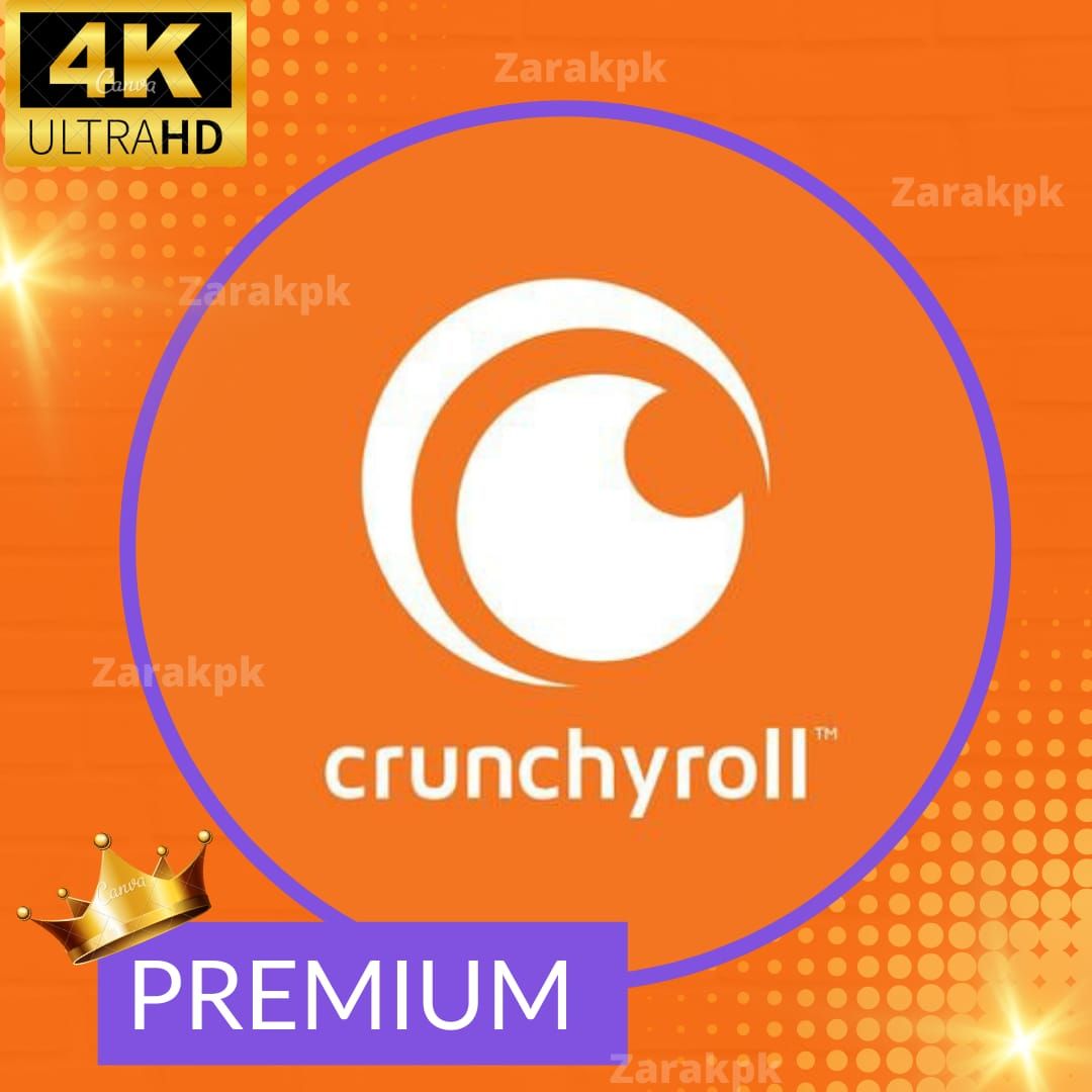 CRUNCHYROLL PREMIUM Mega FAN+ ENTREGA IMEDIATA