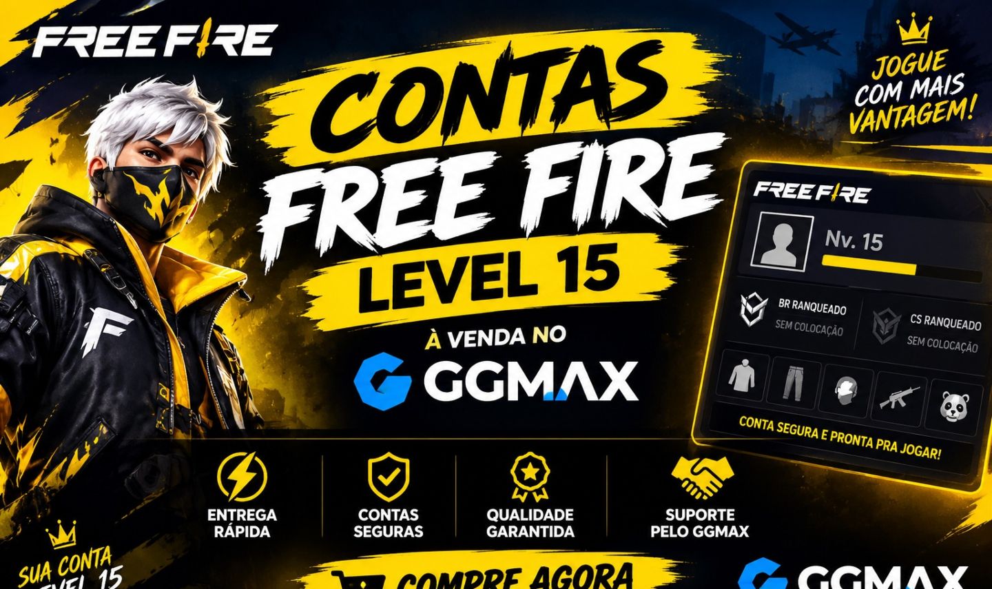 CONTA FREE FIRE LVL 15 [MELHOR PREÇO]