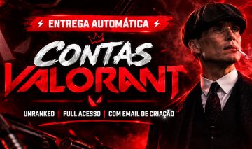 CONTAS VALORANT | UNRANKED | FULL ACESSO | EMAIL DE CRIAÇÃO | ENTREGA AUTOMÁTICA