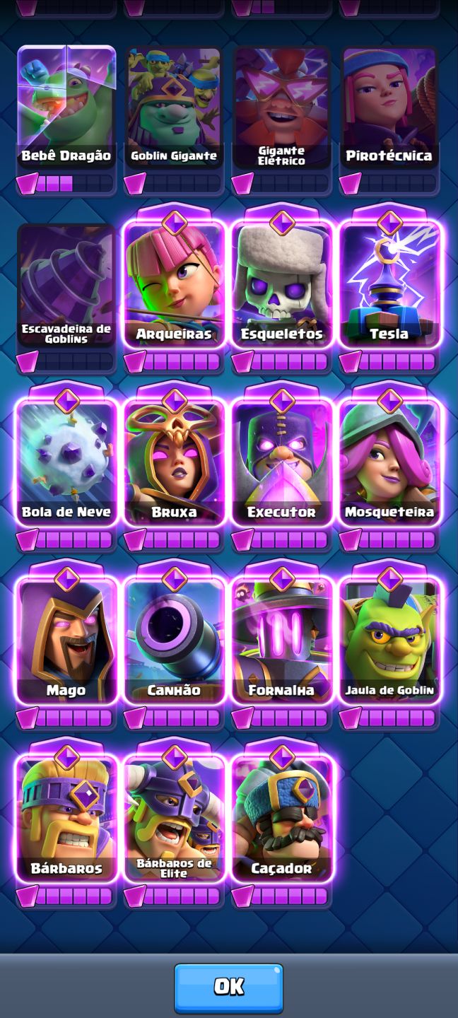 Conta Clash Royale 14.000 troféus+ cartas nvl 16