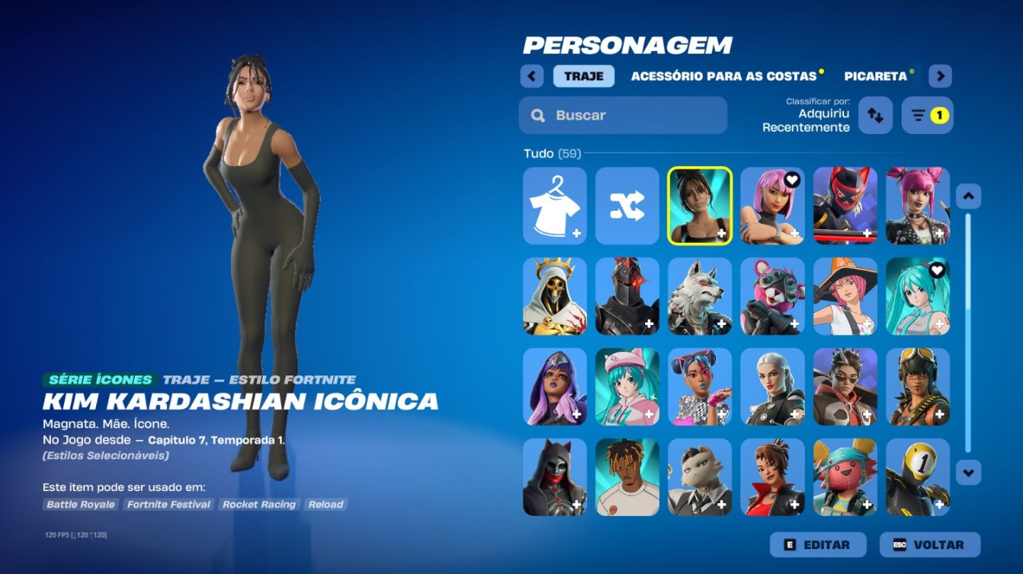 CONTA EPIC GAMES COMPLETA FORTNITE + JOGOS
