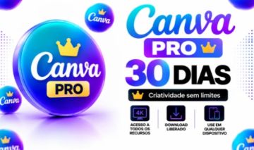 CANVA PRO 30 DIAS + 3 BRINDES