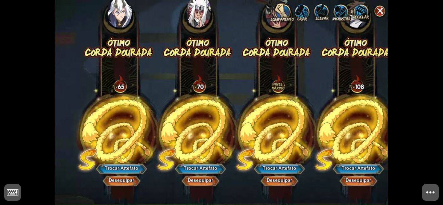 Naruto online 4k de força COM NINJAS METAS!