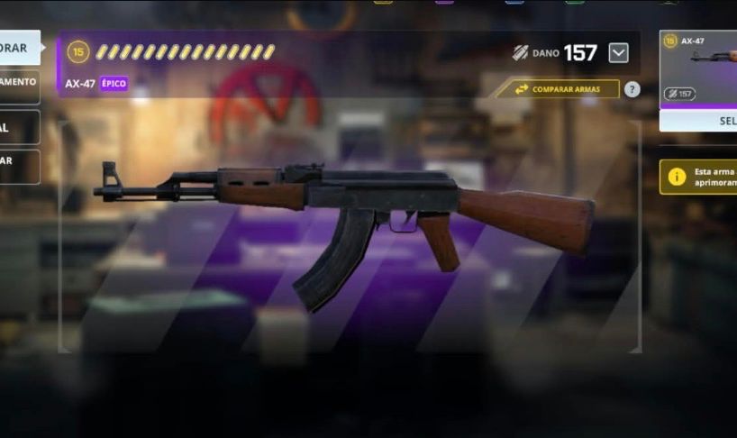 AK 15 em napa