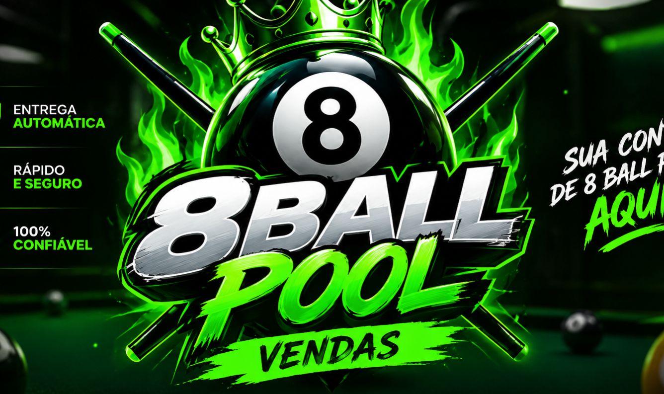 CONTAS 8 BALL POOL [ Mais Baratas e com promoção]