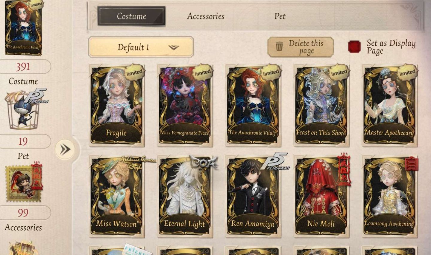 CONTA LINDA DE IDENTITYV A VENDA muitas skins raras