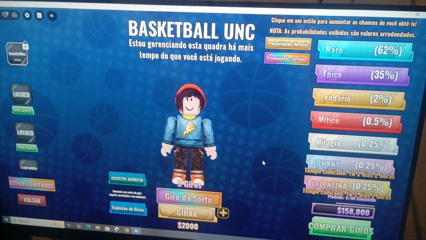Conta Basketball Zero | BASKETBALL UNC + ILIMITADO | Conta Forte