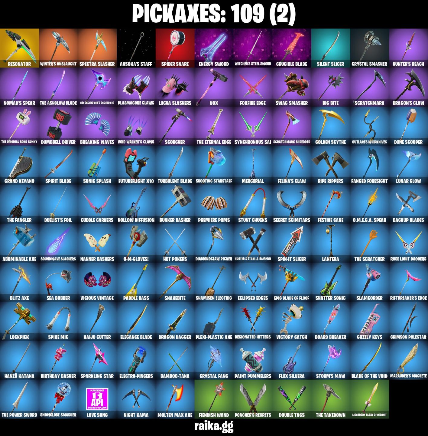 68 skins EON, OG STW 2,8k VBucks disponivel pra uso