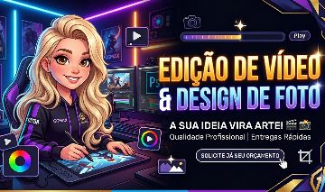 DESIGN + EDIÇÃO PROFISSIONAL COM ENTREGA RÁPIDA