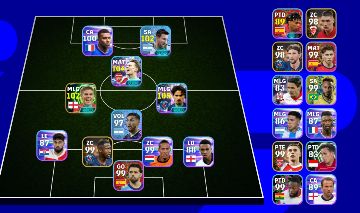 Conta iniciante Vitinha 105 e odegaard 104 +550 moedas