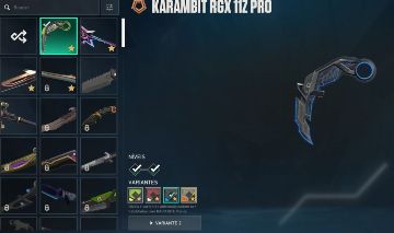CONTA KARAMBIT RGX + SKINS VALORANT - FULL ACESSO